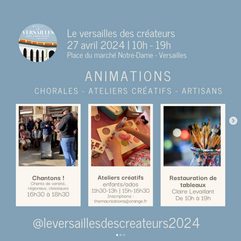 Le Versailles des créateurs - 27/04/2024